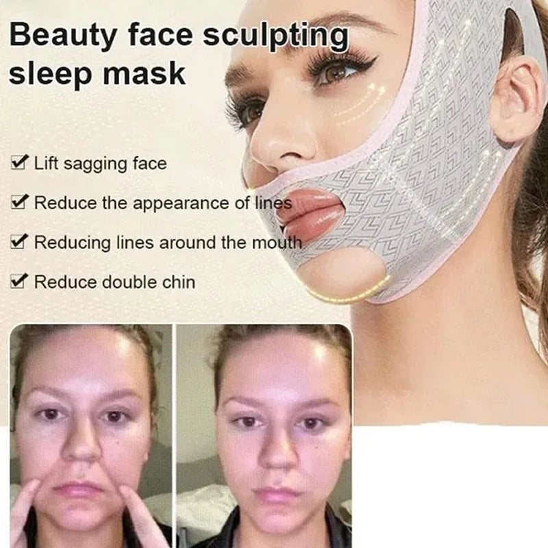 V-Face Sculpting Sleep Mask by Helena Gold: Reshape Your Beauty Overnight